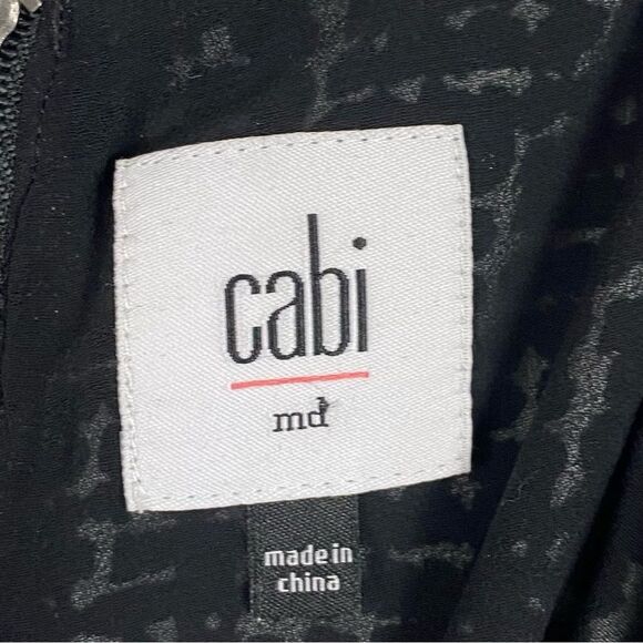 Cabi | Broken Check Hound's-tooth Sleeveless Blouse  Size Medium - Picture 7 of 9